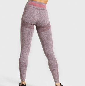 Gymshark Flex High Waisted Leggings Berry/Rose